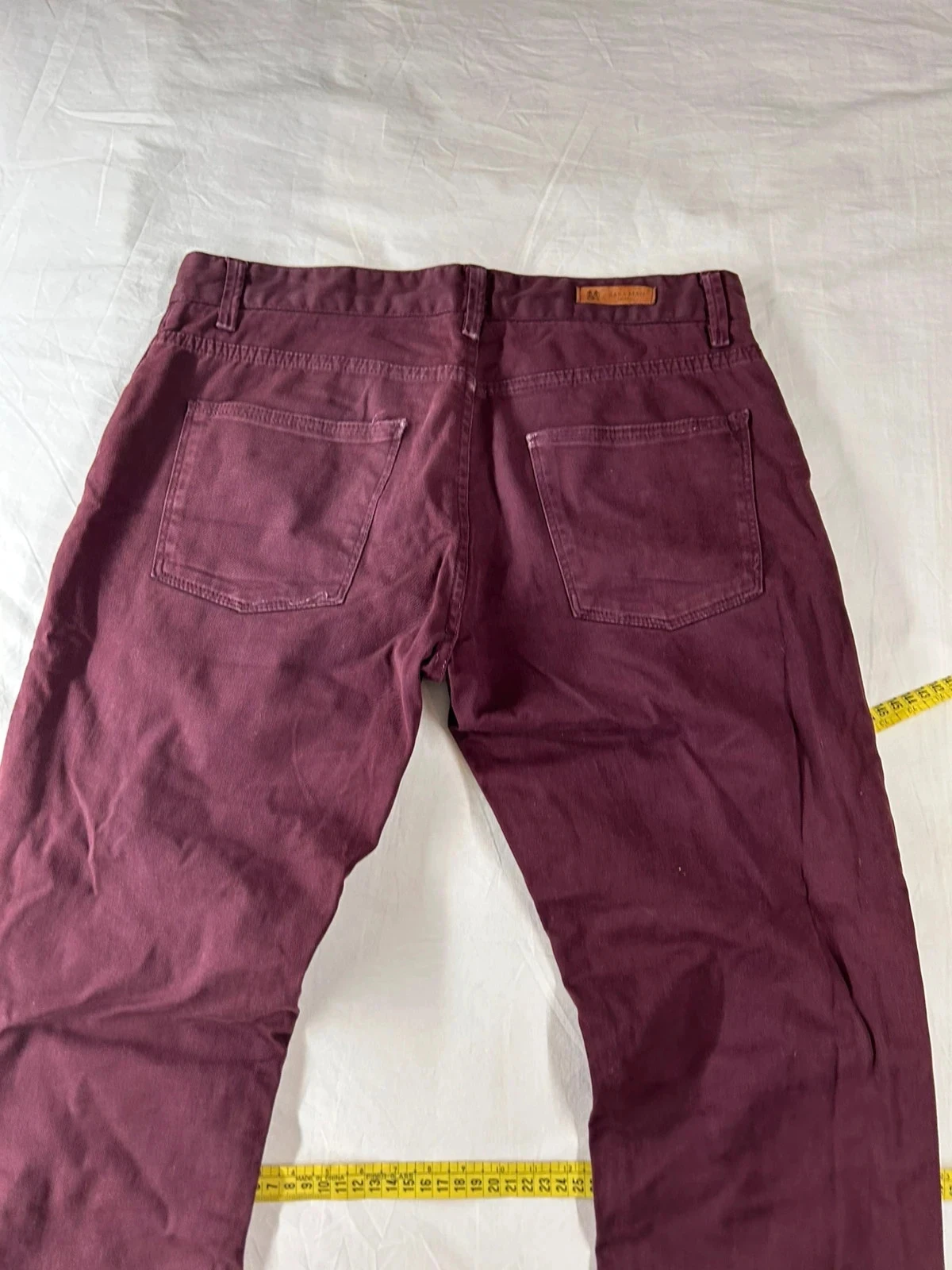 Rode bordeaux vintage jeans Zara Man – photo 11